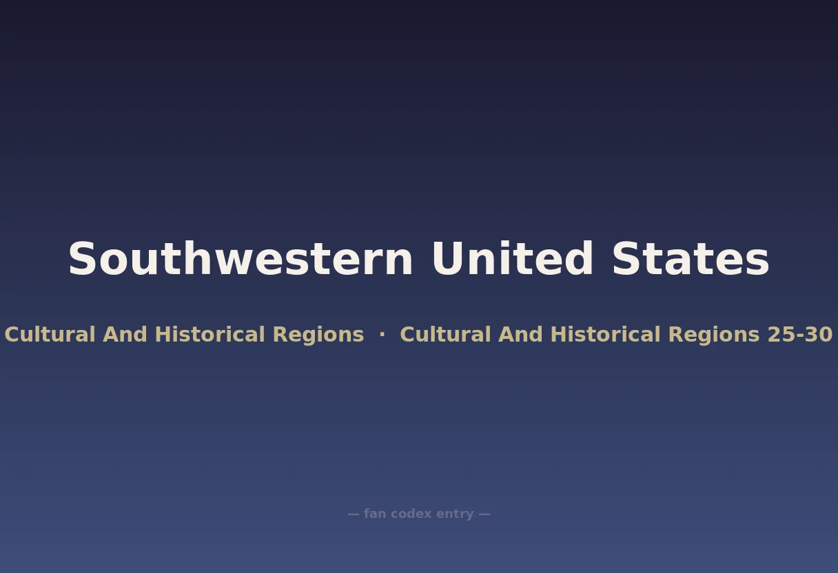 Southwestern United States