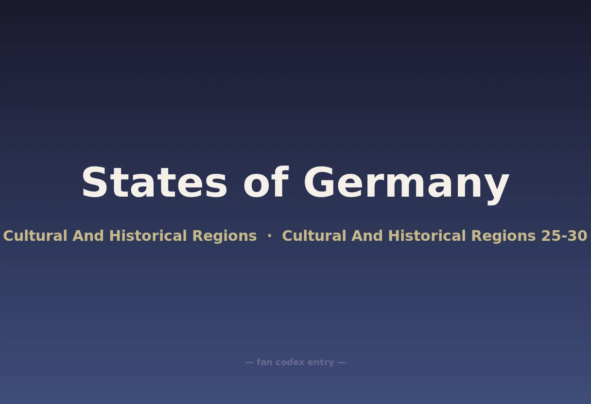 States of Germany