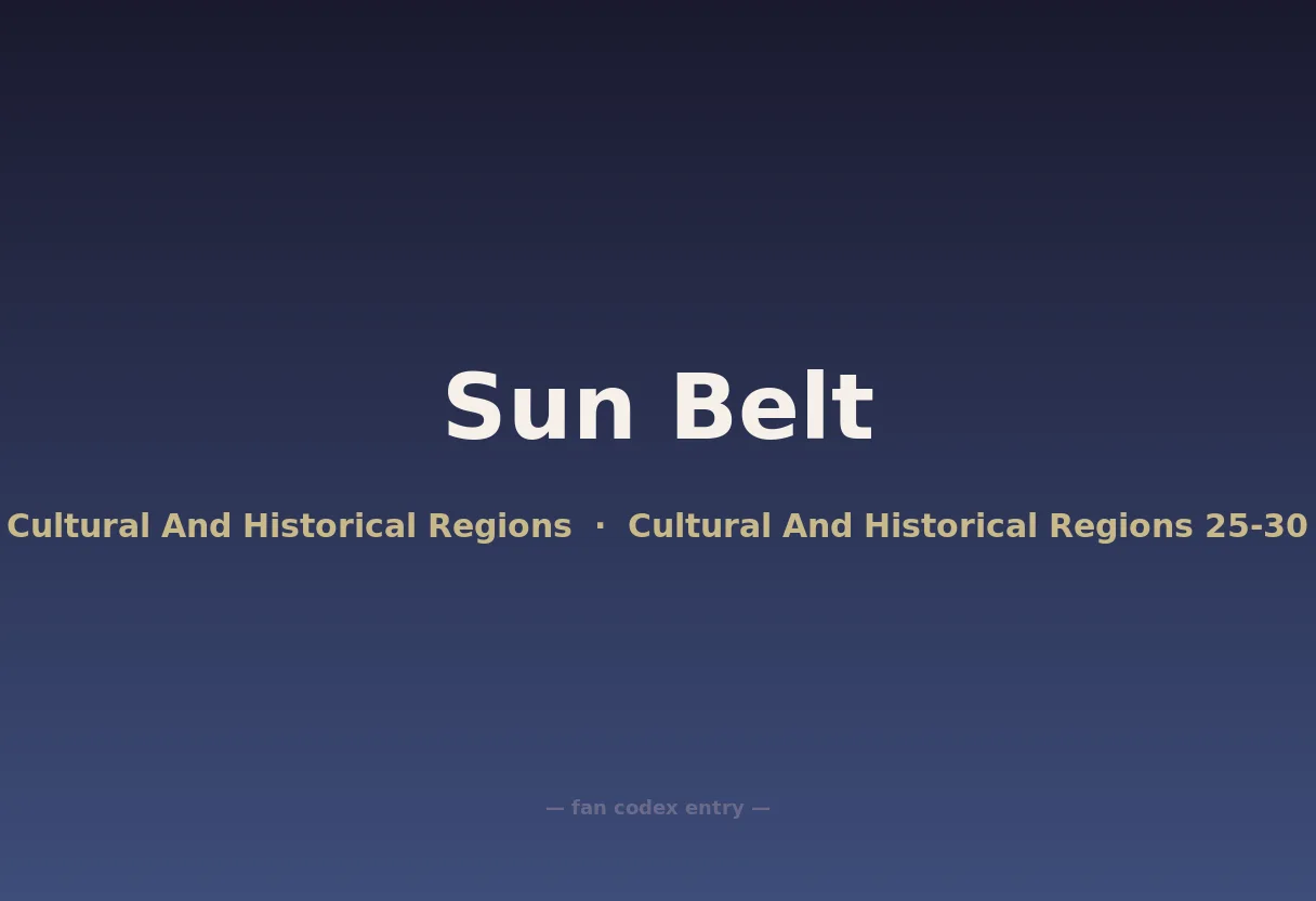 Sun Belt